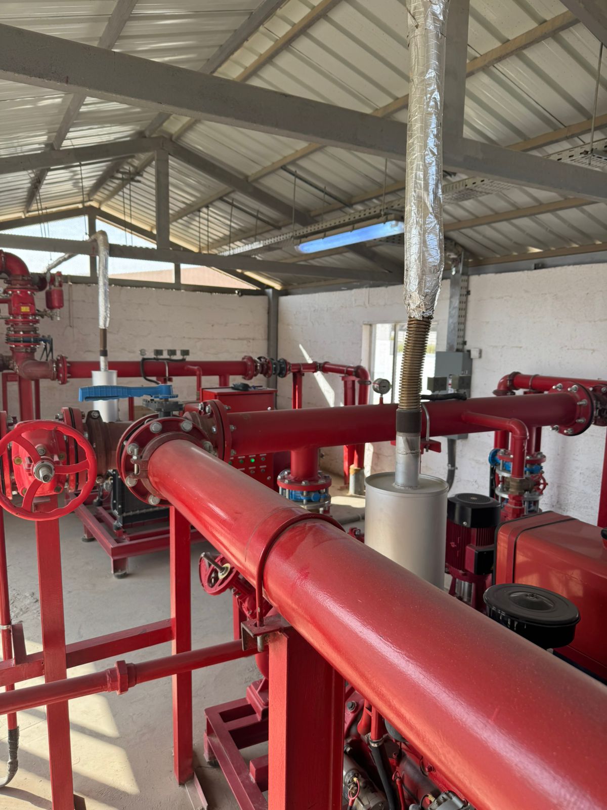 Design of fire pump rooms