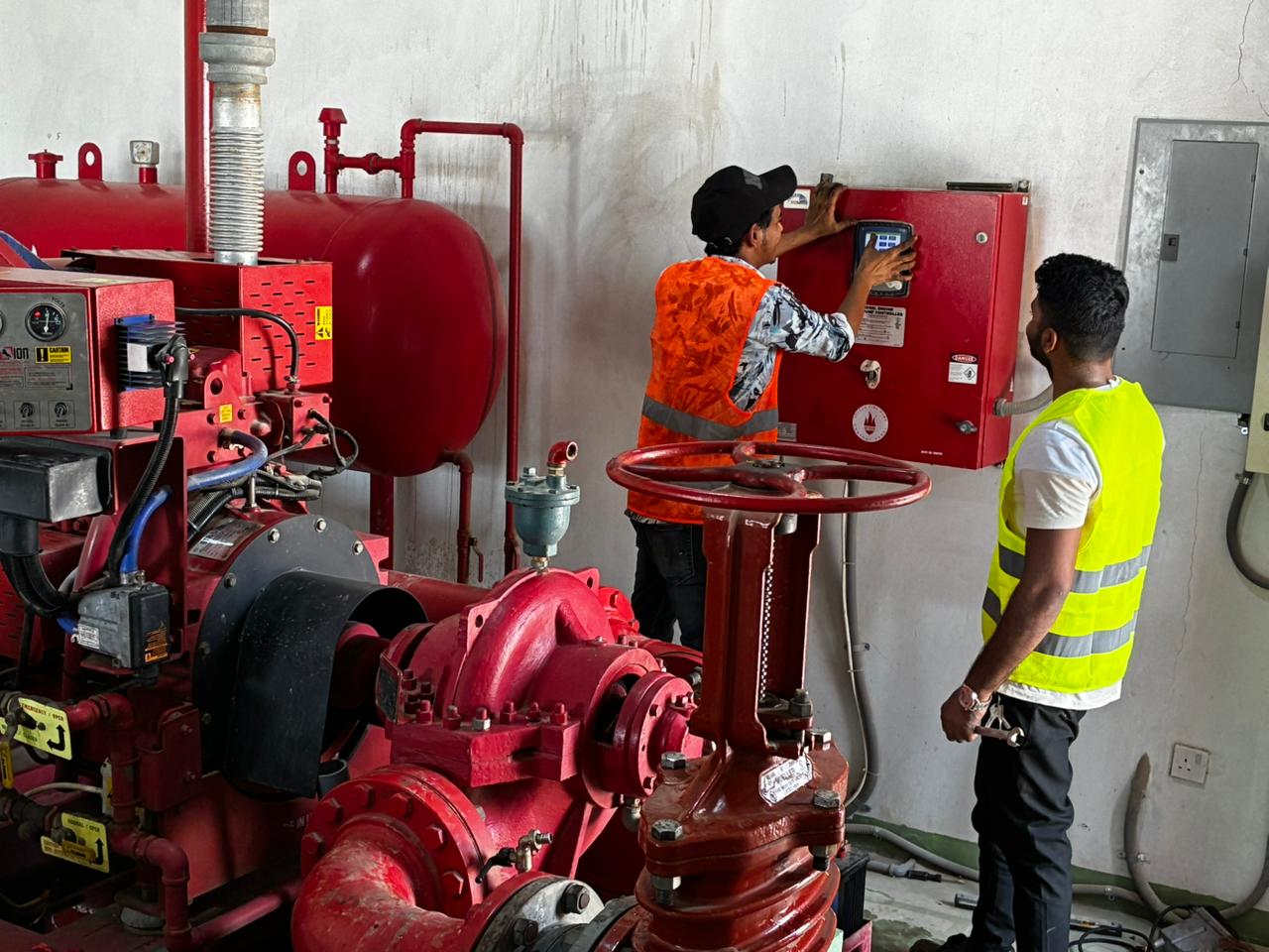 fire pump control panel